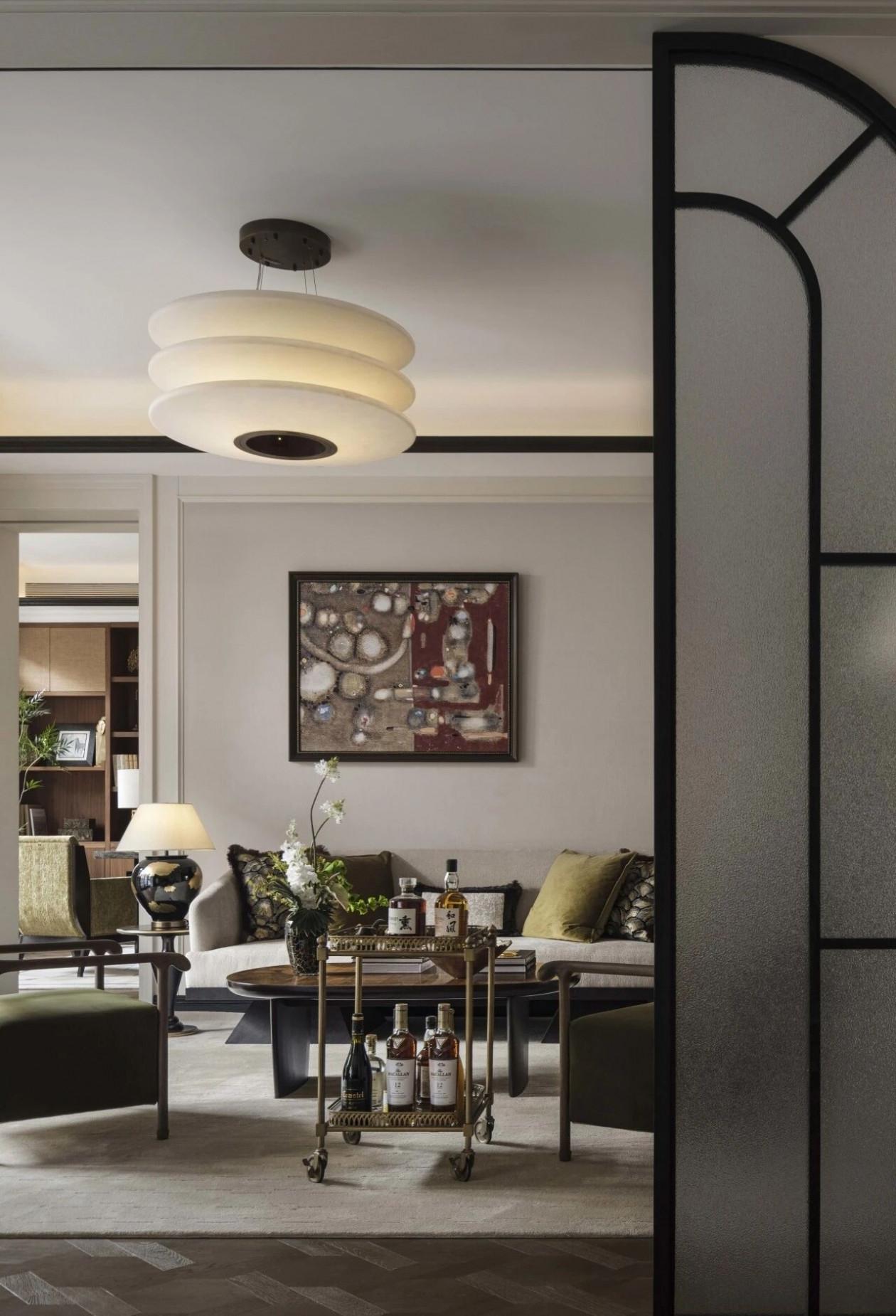 上海建工海玥黄浦源550㎡样板间丨中国上海丨HWCD设计-54