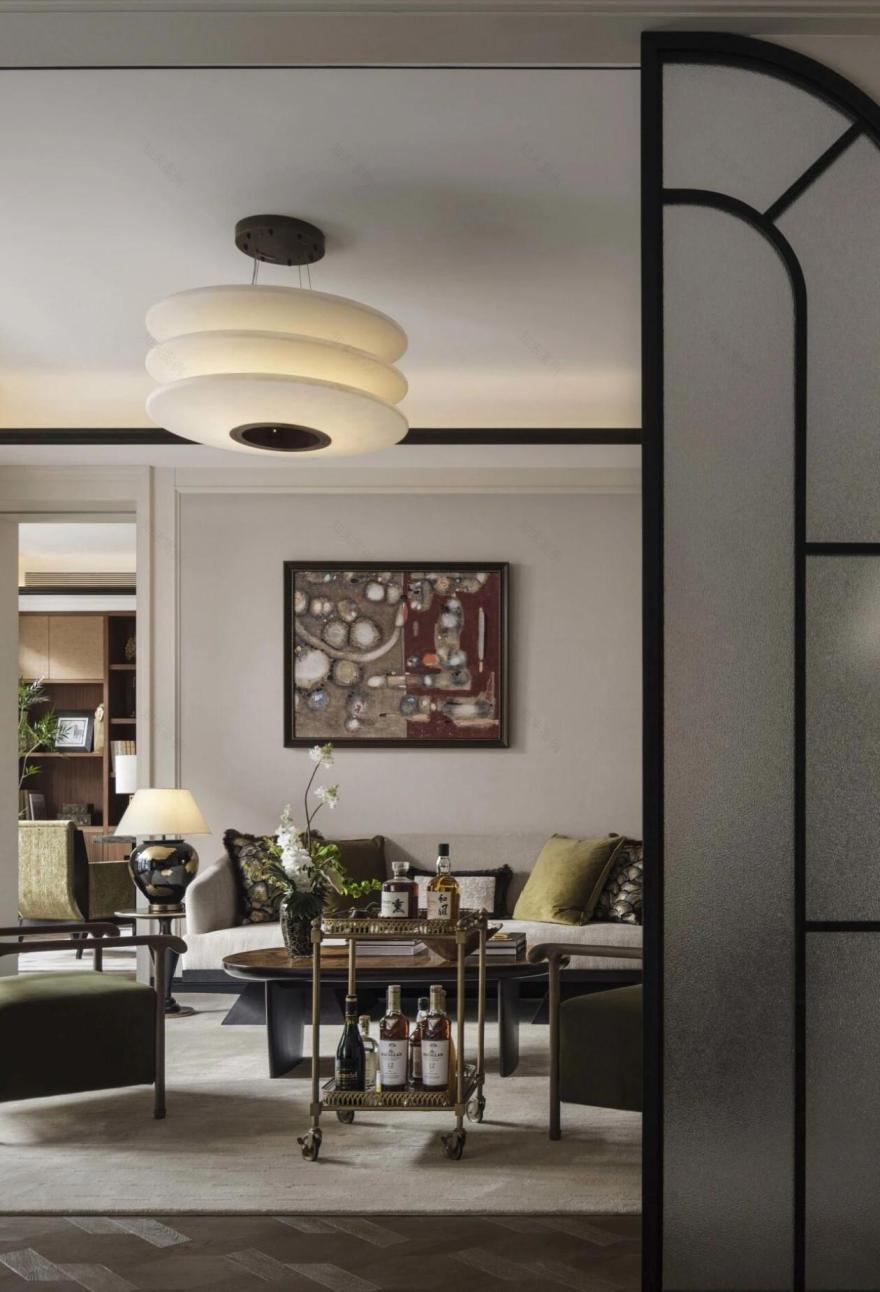 上海建工海玥黄浦源550㎡样板间丨中国上海丨HWCD设计-54