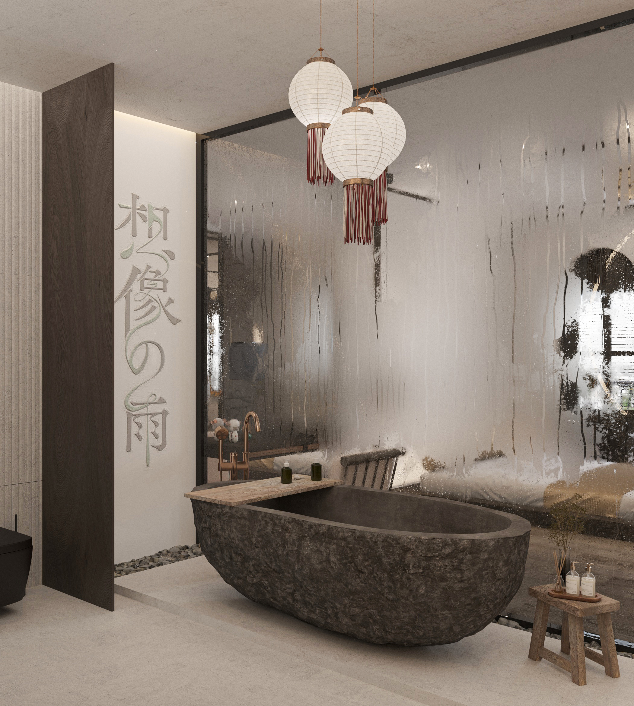 Бутик-отель. Дизайн-концепция номера в этно-стиле.-3