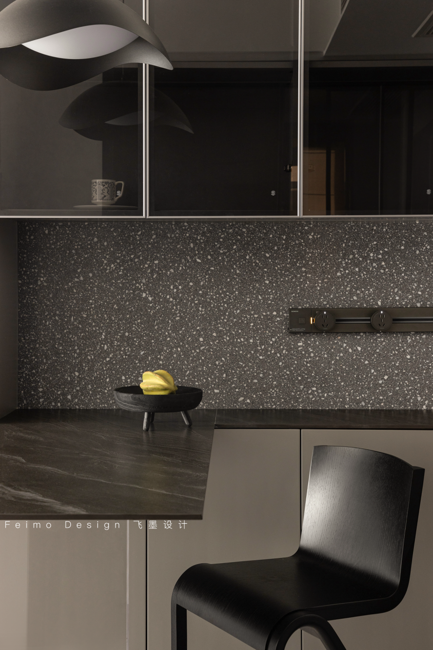 95㎡极简婚房丨飞墨设计-44