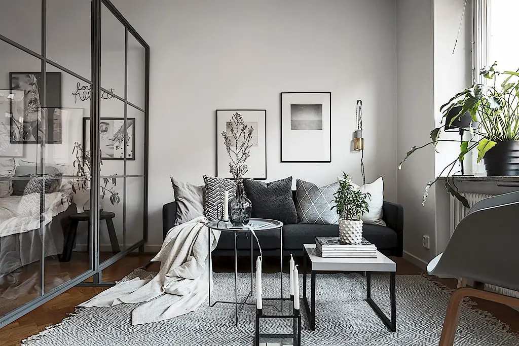 半开放式卧室设计 | 美观与实用的完美结合-1