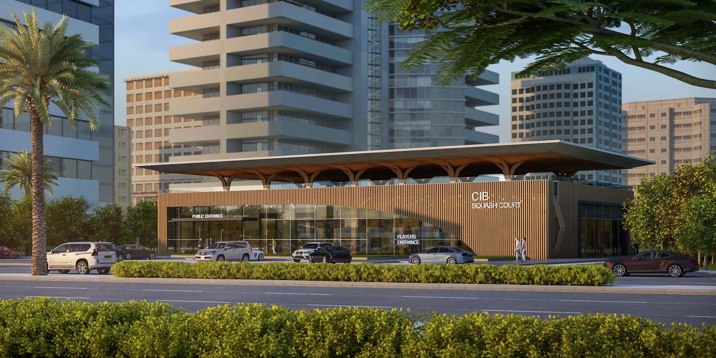 多功能综合体方案丨Sameh Morsi architecture-4