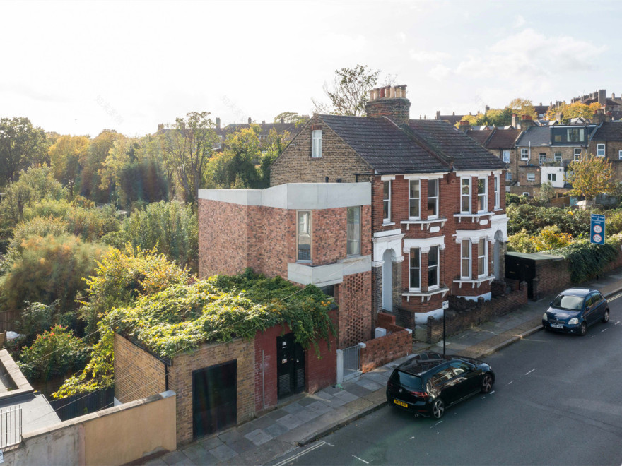 伦敦转角折叠屋丨英国伦敦丨惠特克·帕森斯-3