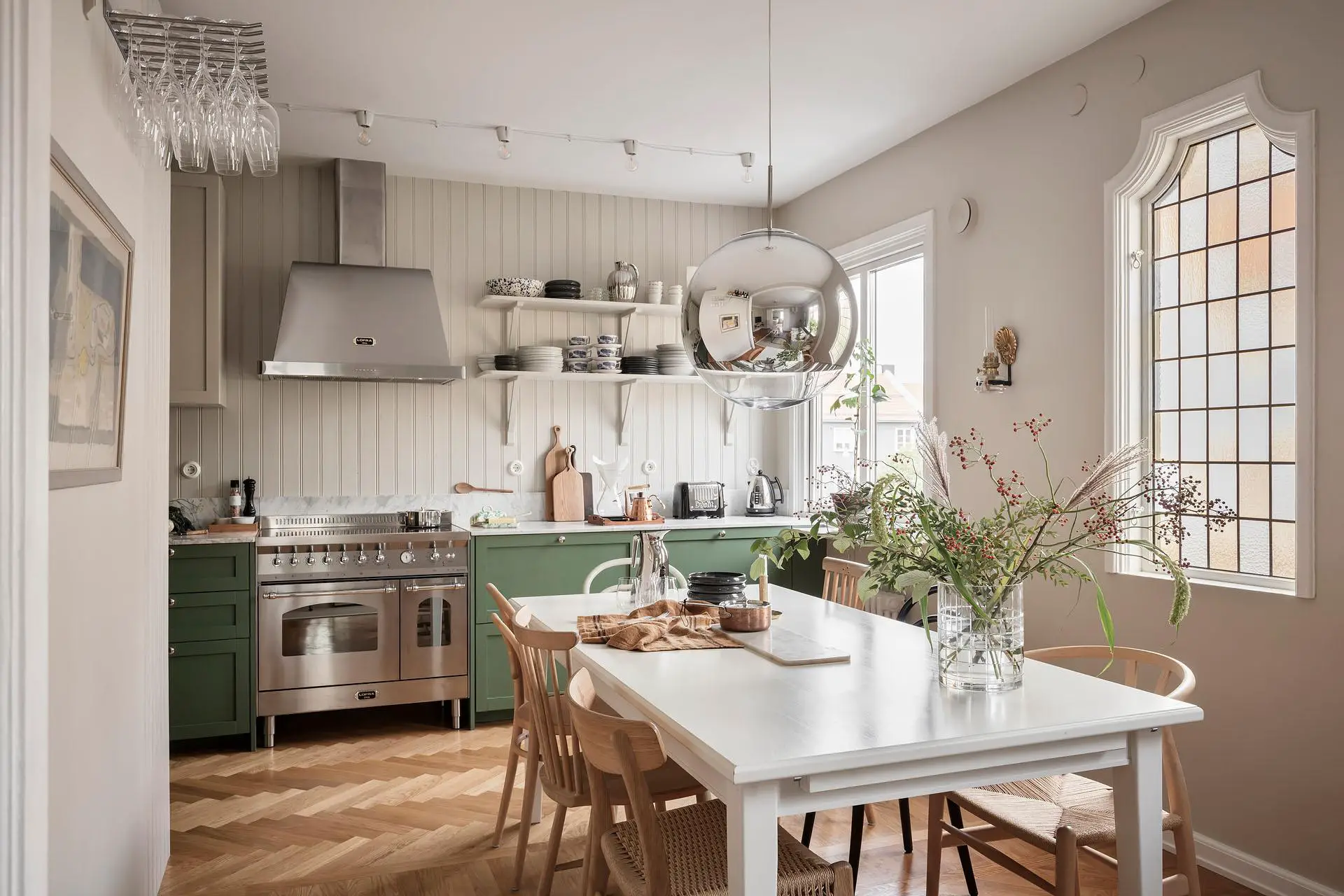 瑞典 90m2 公寓,乡村与斯堪的纳维亚风格完美融合-4