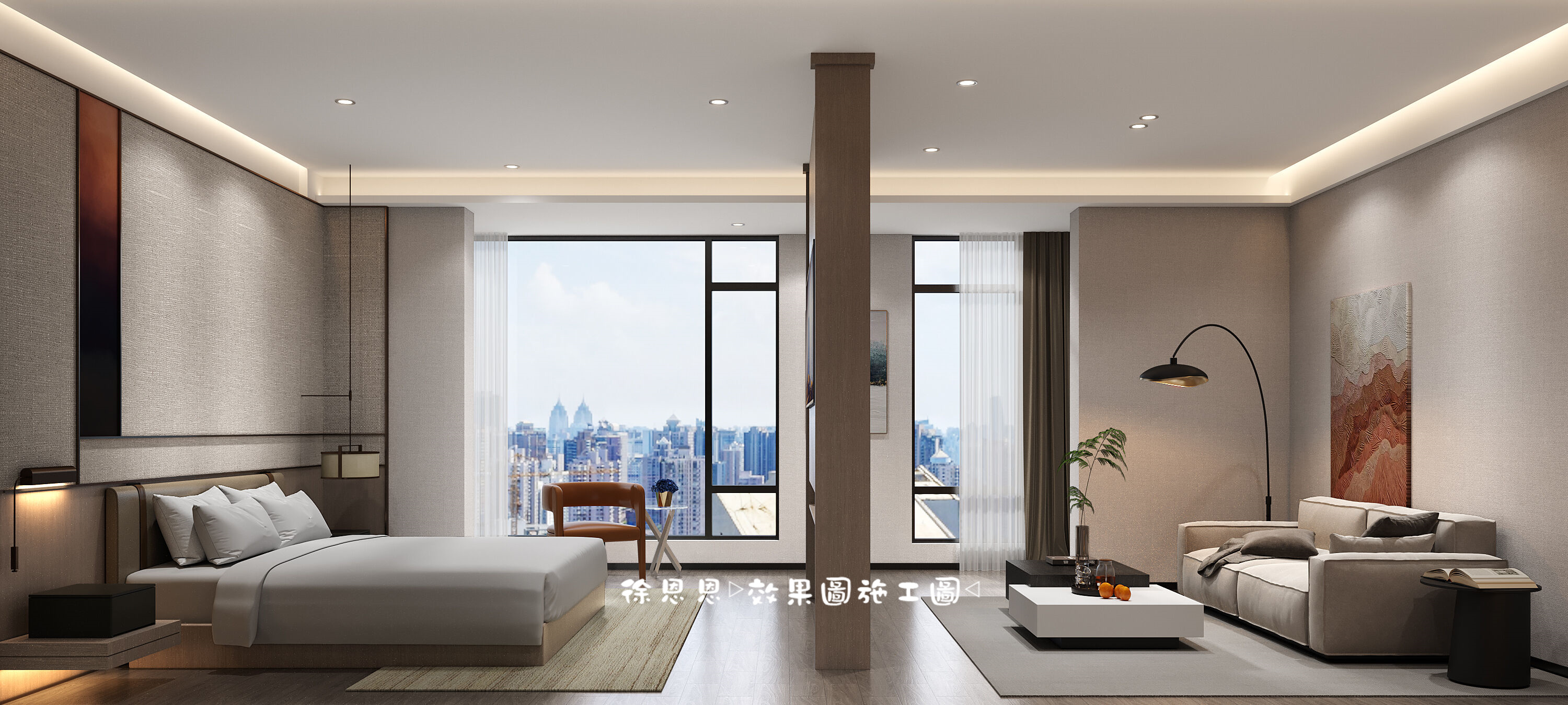 现代轻奢快捷酒店-7