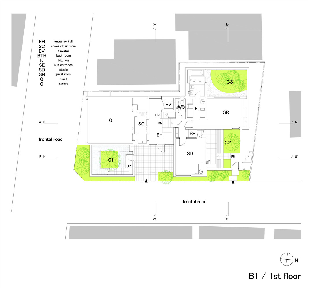 日本高番住宅丨K+S Architects-72