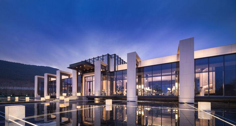 济南中海云麓公馆 | 现代优雅的装配式展销厅设计-2