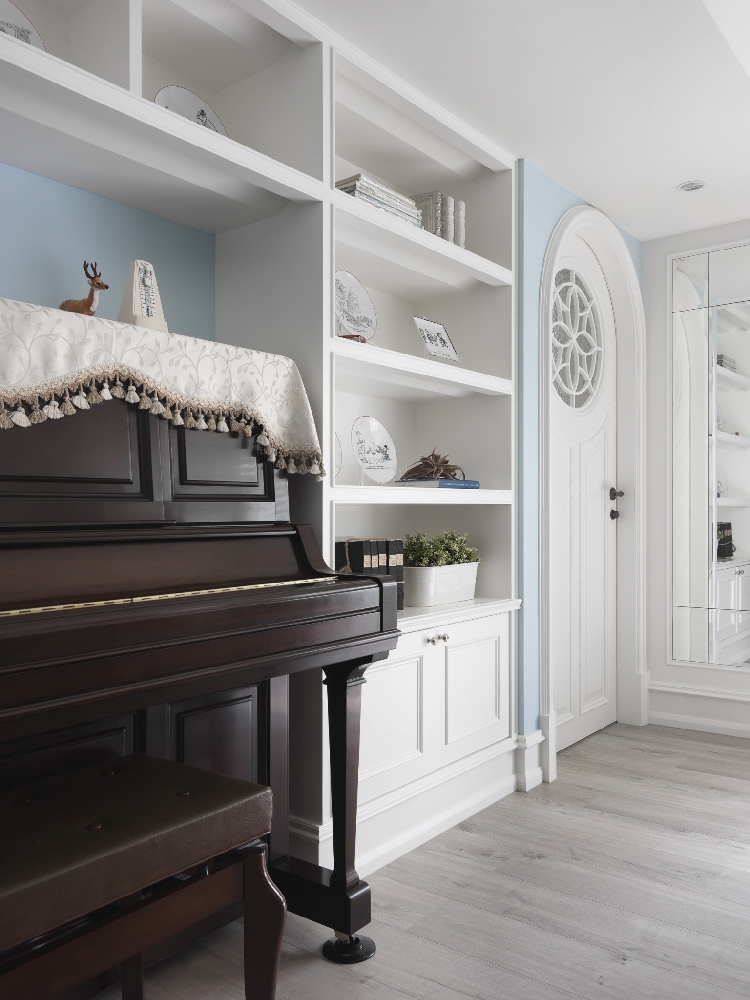 忠孝新生桑贝绘本风格现代轻美式新居丨尚展空间设计股份有限公司-15