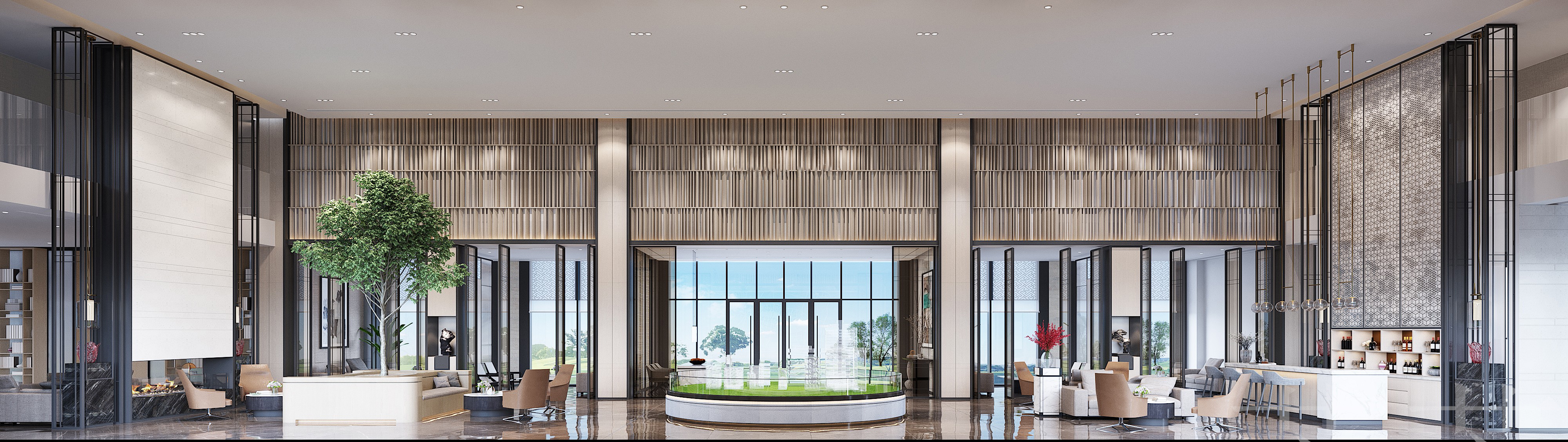 高科技售楼处设计丨知名设计师-6