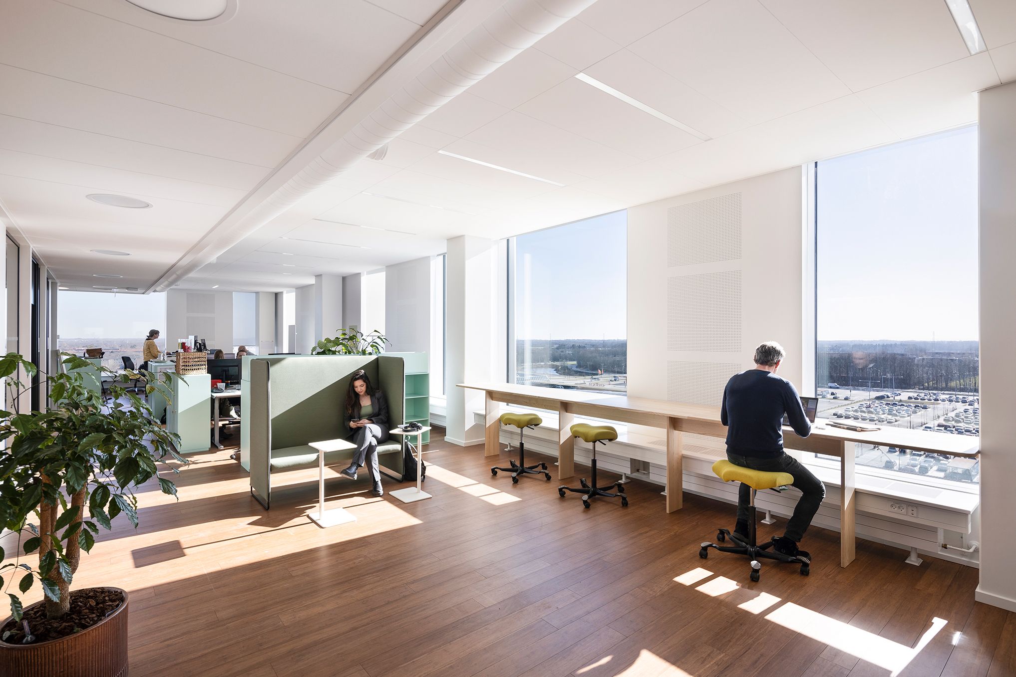 A civic landmark empowering community and sustainability-19