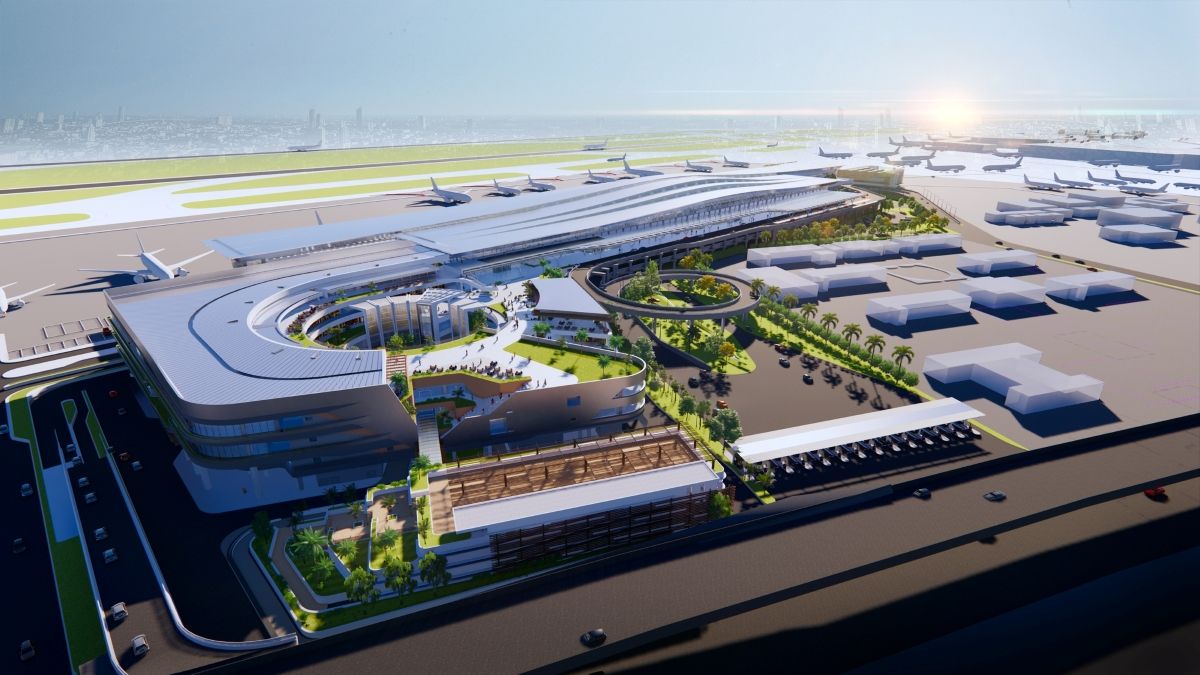 越南 T3 机场航站设计,传统与现代的完美融合-1