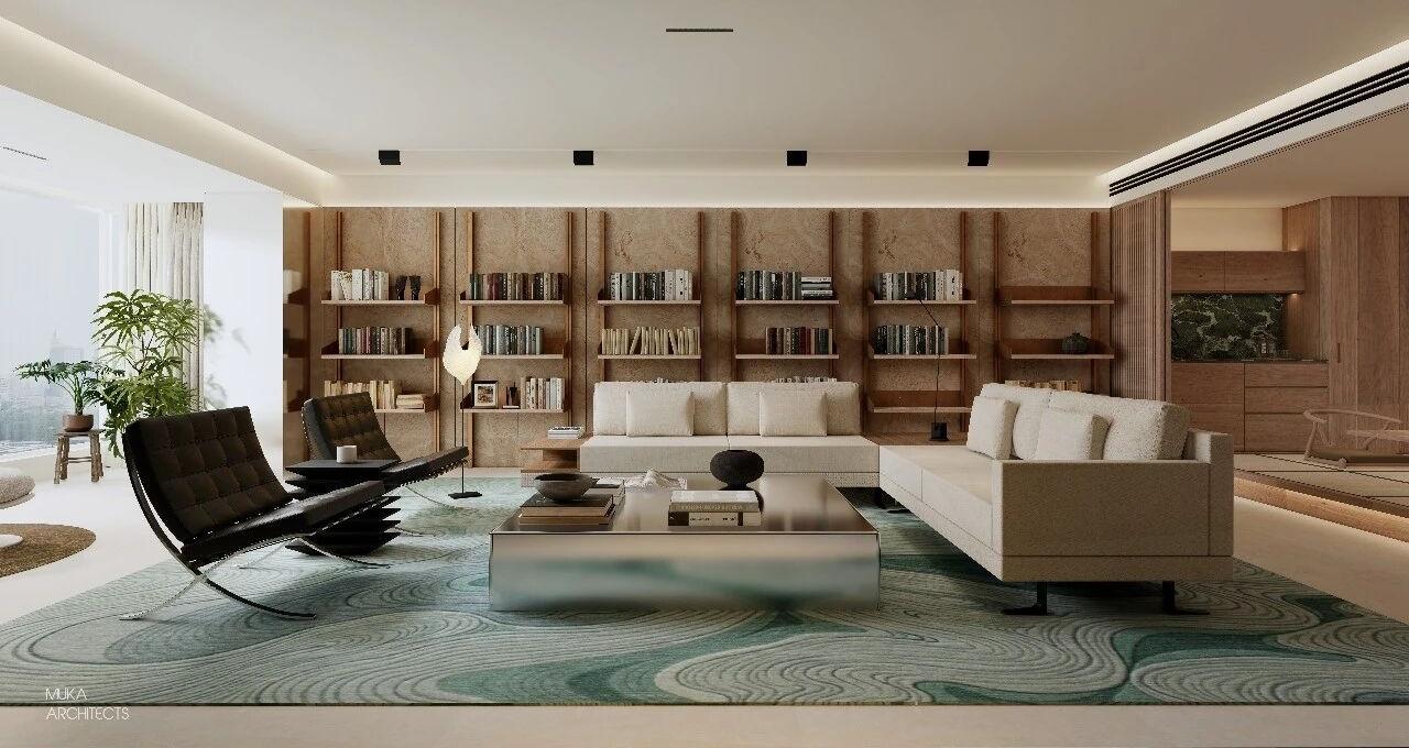 木卡建筑设计 · 上海350㎡滨江景观宅丨中国上海丨上海木卡建筑设计-15