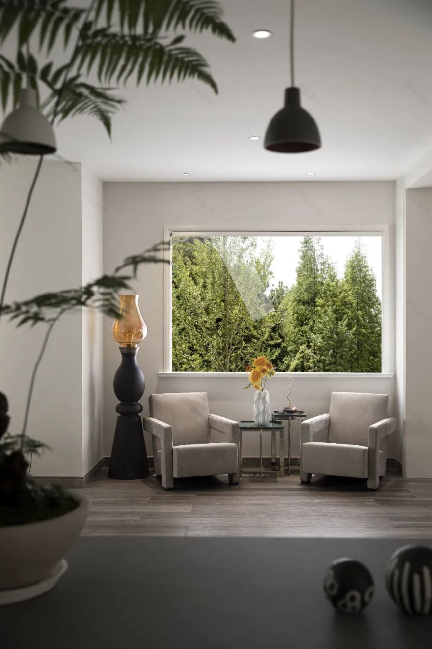 看得见风景的房子丨中国上海丨盛莉娜空间设计-13