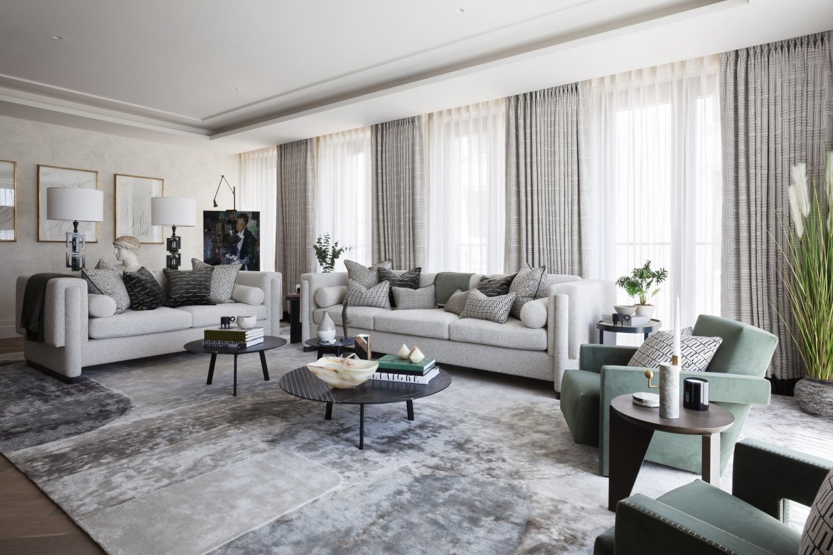 伦敦 Chelsea Barracks 艺术家住宅,英伦风格与现代艺术完美融合-10