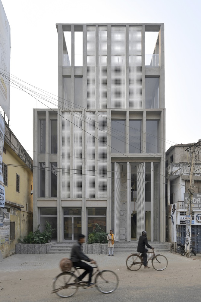 印度比哈尔的“面纱建筑”丨KUN Studio-0