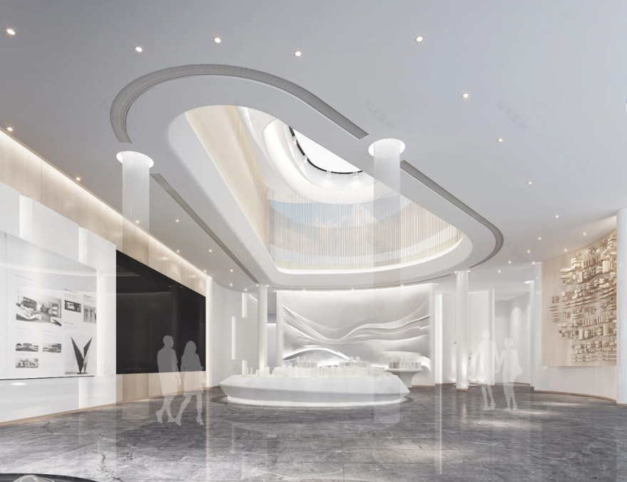 荣盛鹿山府销售中心,演绎梦幻、未来、充满诗意的气息 | 米修设计-40