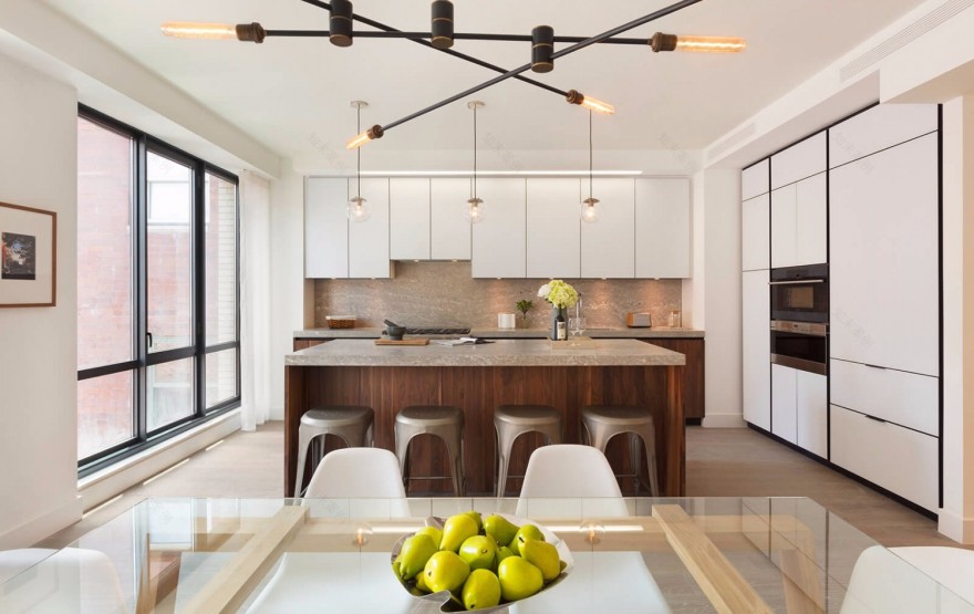 翠贝卡西区历史街区的意大利极简风住宅-15