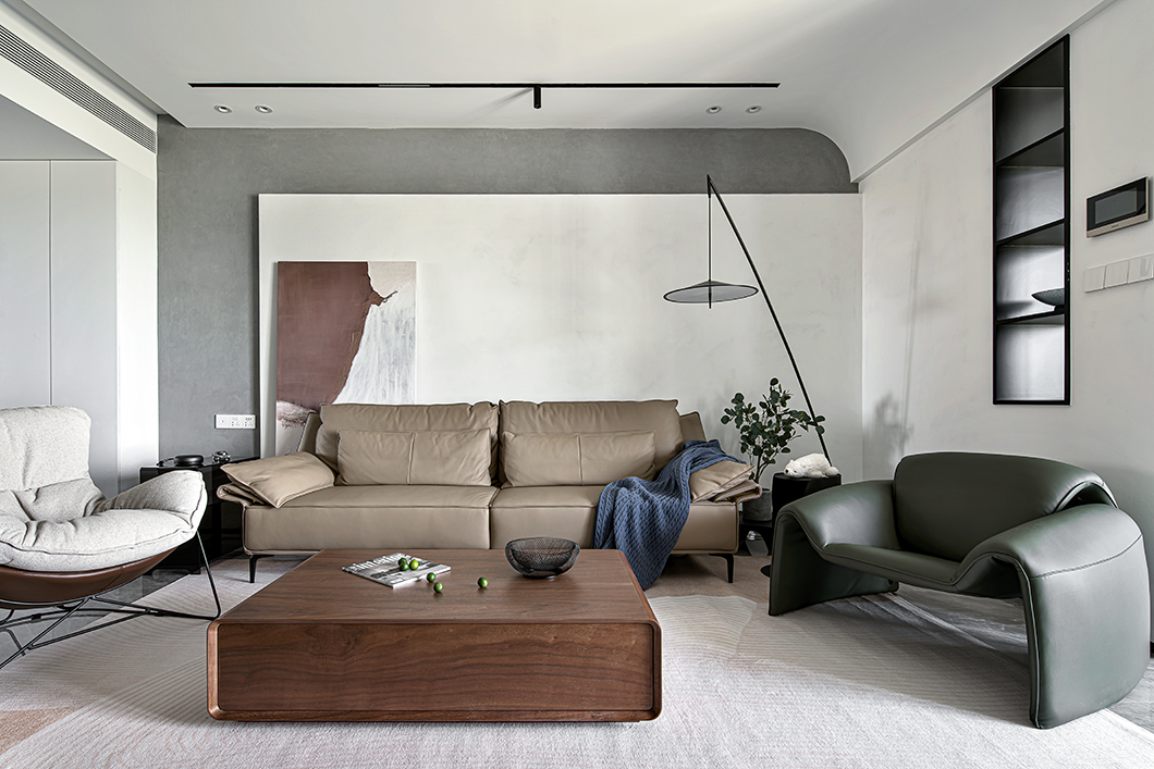 自然极简,温暖治愈的家丨NewOneDesign 新一设计-12