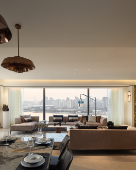 238㎡上海滨江大平层样板间丨中国上海丨程绍正韬 SRD DESIGN赛瑞迪普(软装)