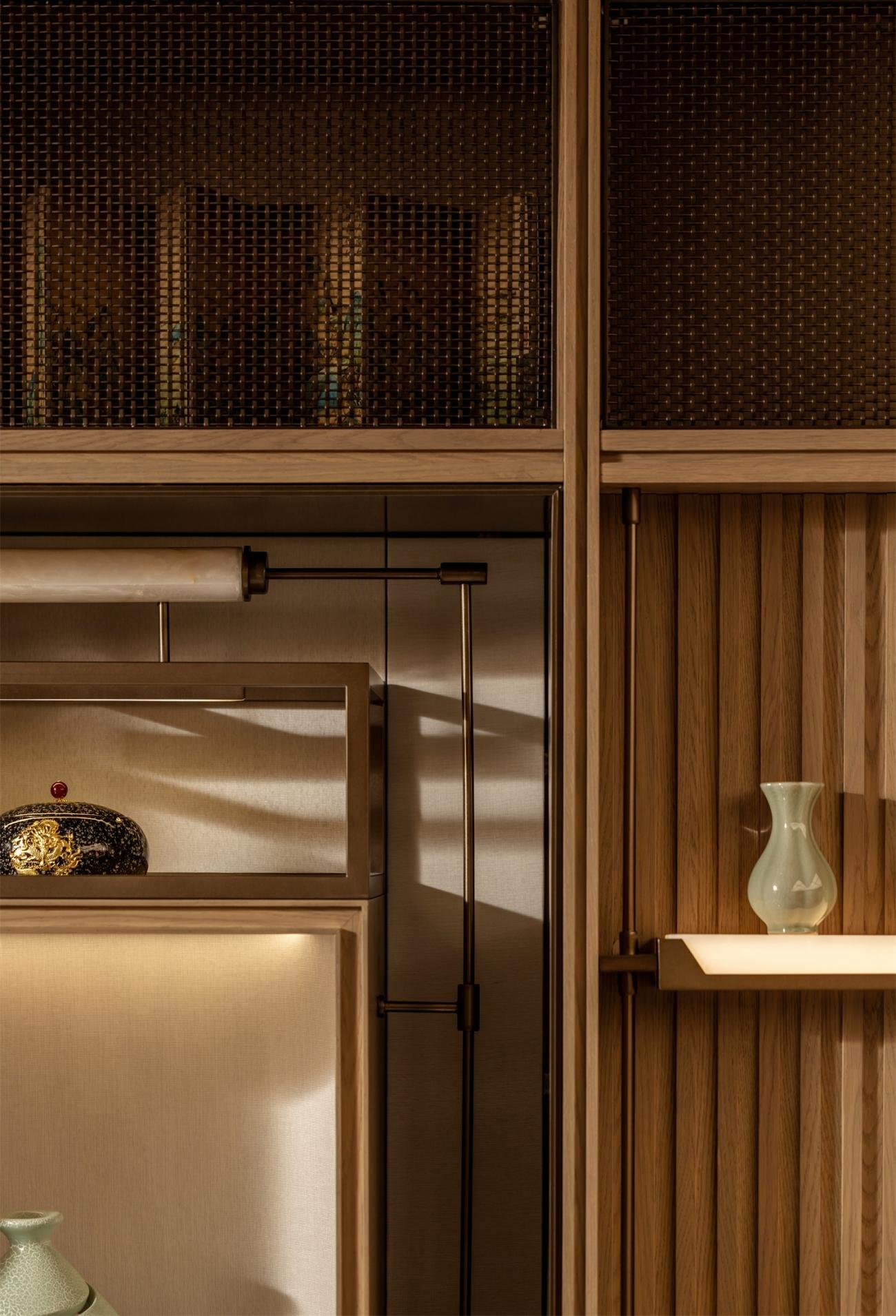 长沙电建泷悦长安424㎡下叠别墅样板间丨中国长沙丨深圳市盘石室内设计有限公司-17