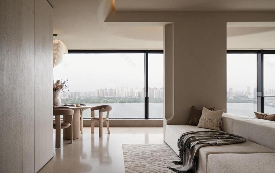 海南富德千江悅162㎡样板房丨中国海南丨近境制作(硬装),远域生活(软装)-8