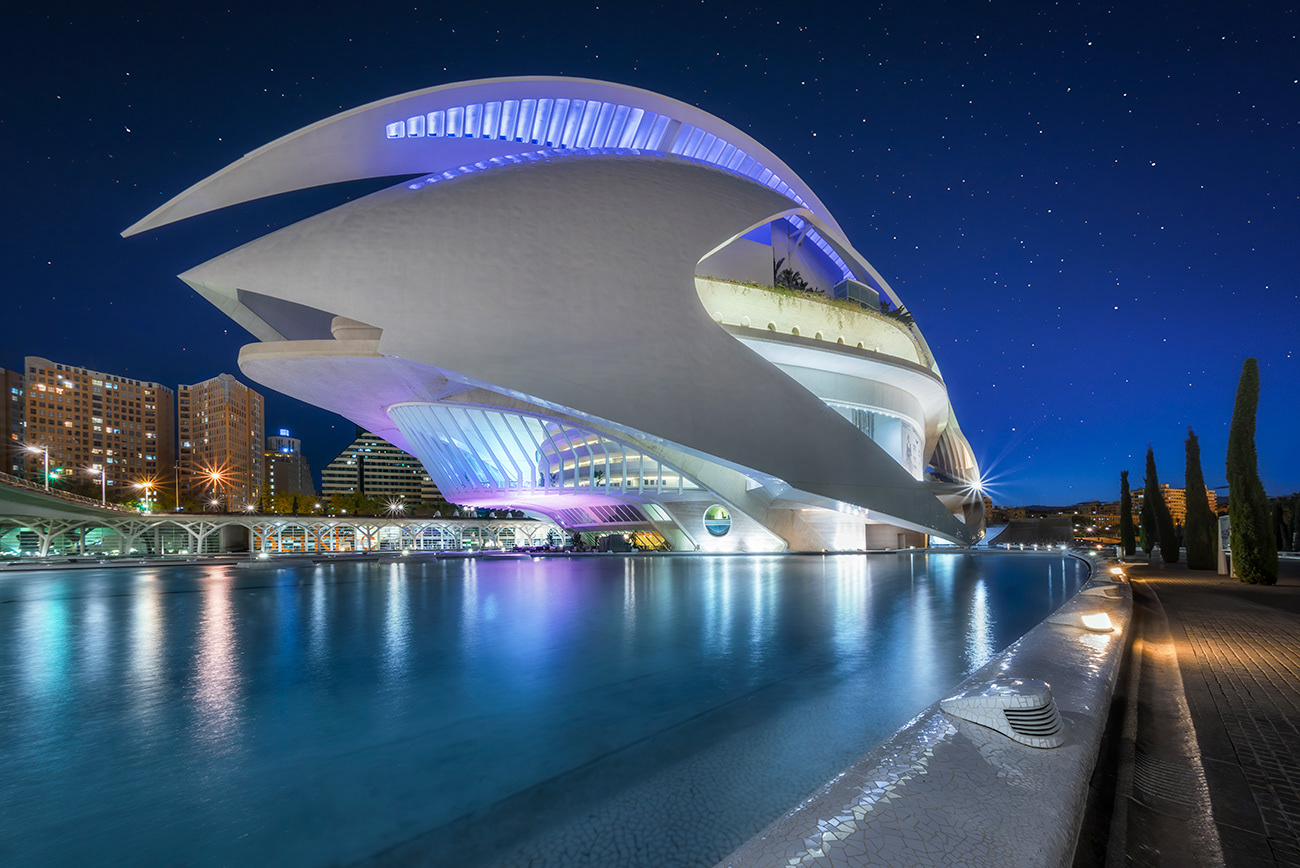 艺术与科学城丨Santiago Calatrava-20