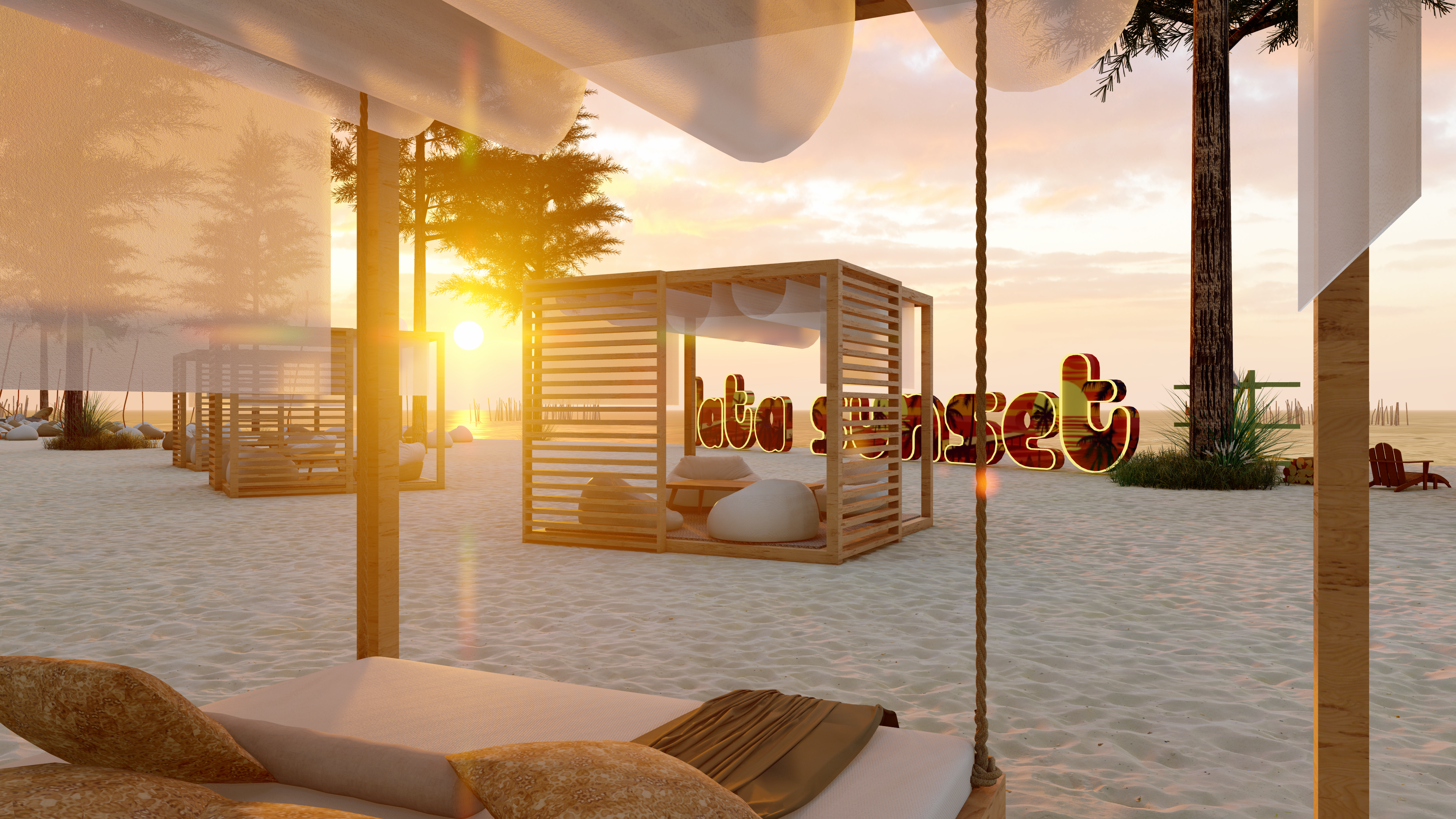 Lata Sunset 海滨平房-6