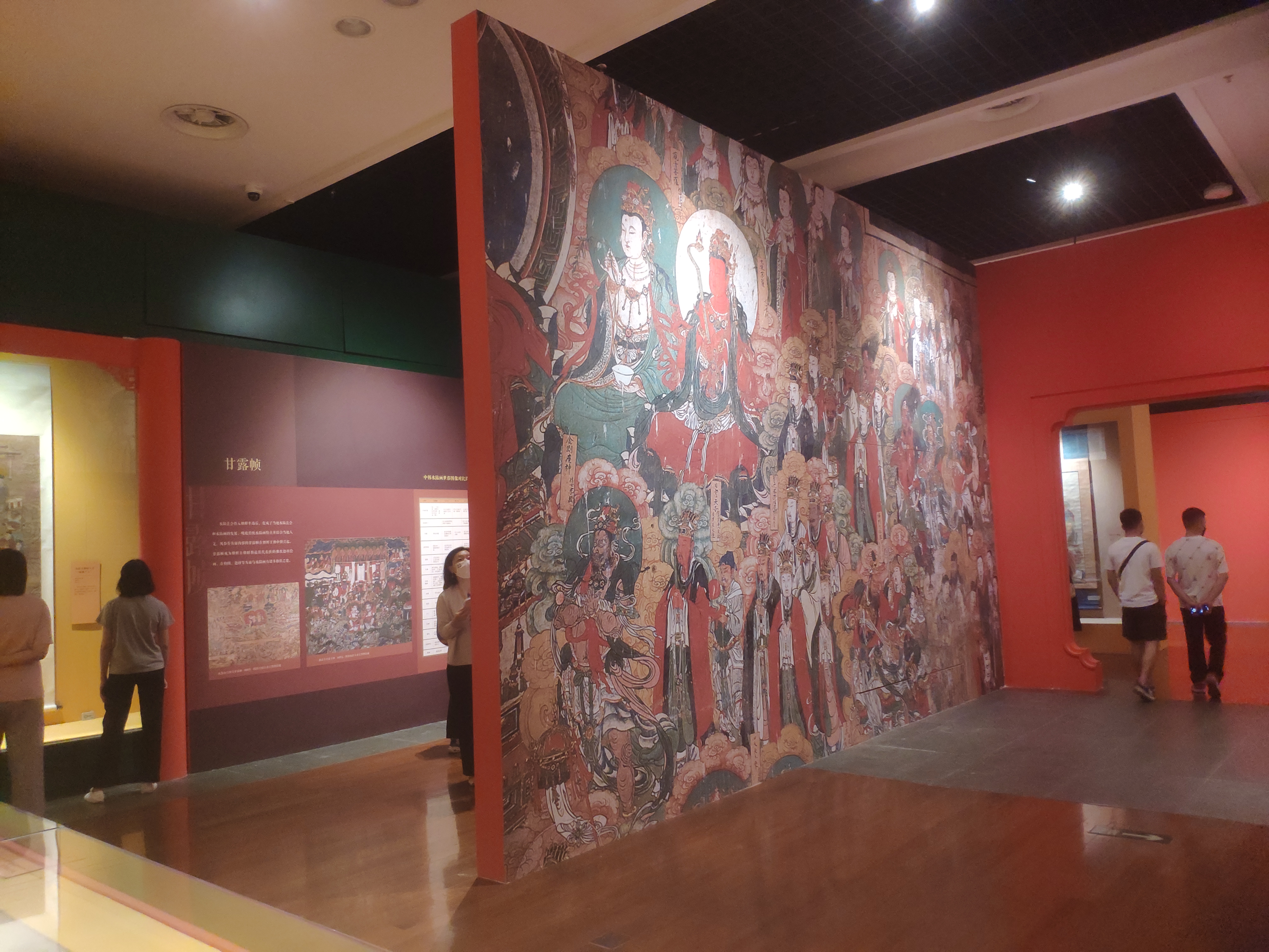 庄严万象中国水陆画艺术精品展丨中国广东丨广东省博物馆-26