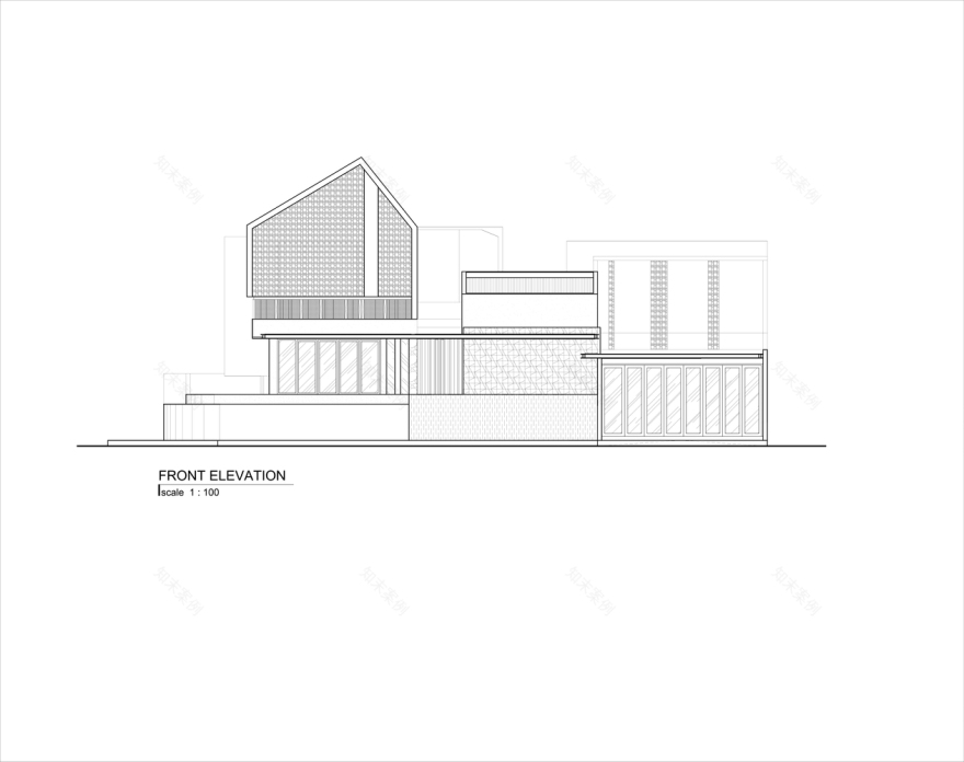 印尼热带现代住宅 | 光之井的绿洲魅力-23