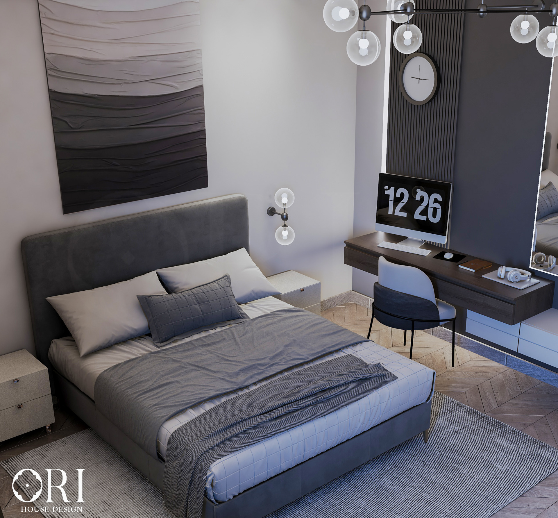 Contemporary Boy bedroom-6