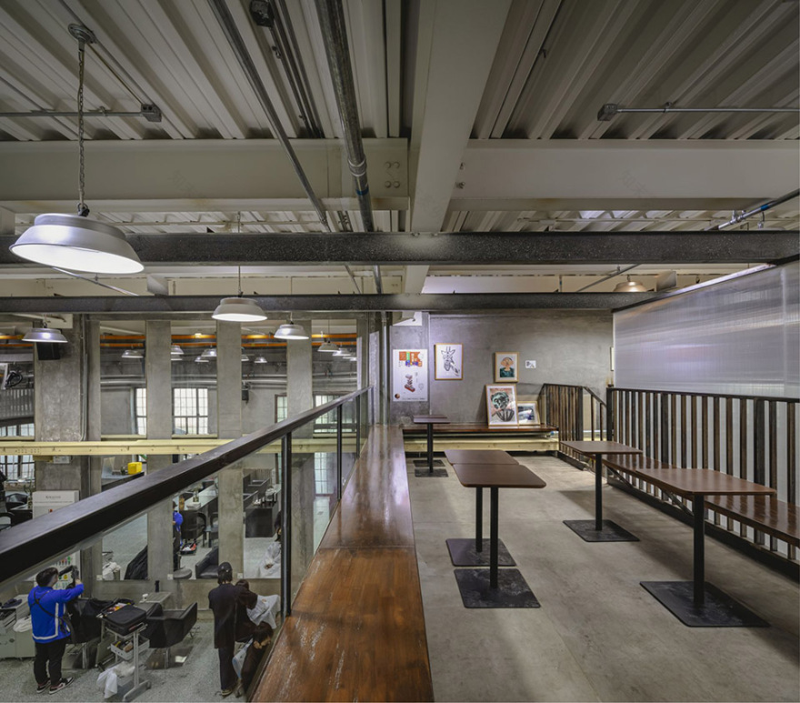 轻改造嵌入美发厅的咖啡酒吧丨中国北京丨DAGA大观建筑-27