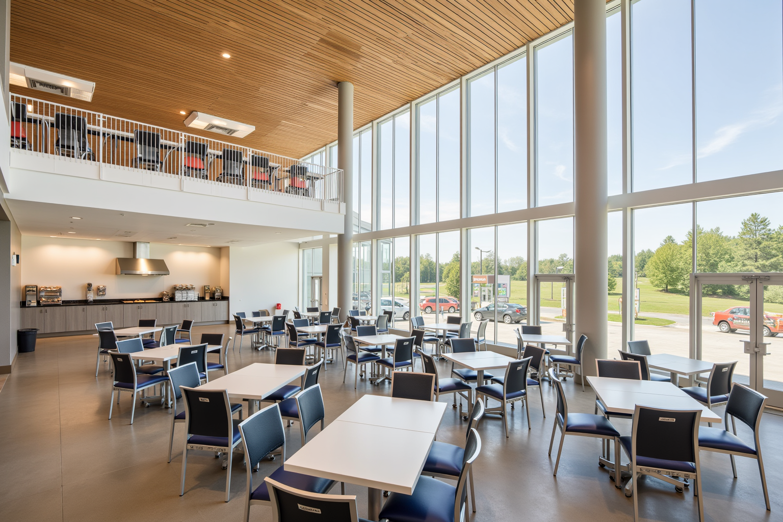 AI创意设计106-大学食堂餐厅-3