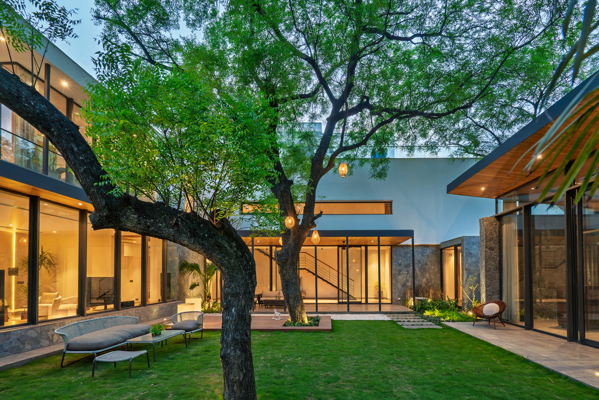 印楝树屋丨印度新德里丨DADA Partners-25