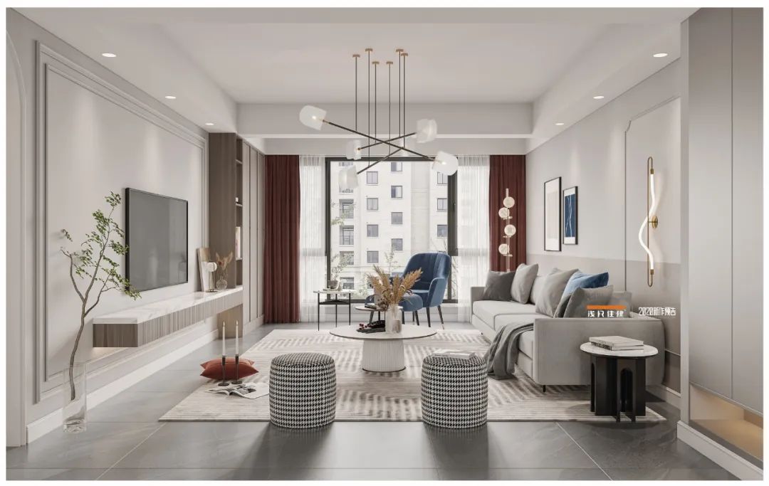 北欧风格设计案例赏析 · 长沙热门楼盘丨中国长沙丨浅尺住建-2