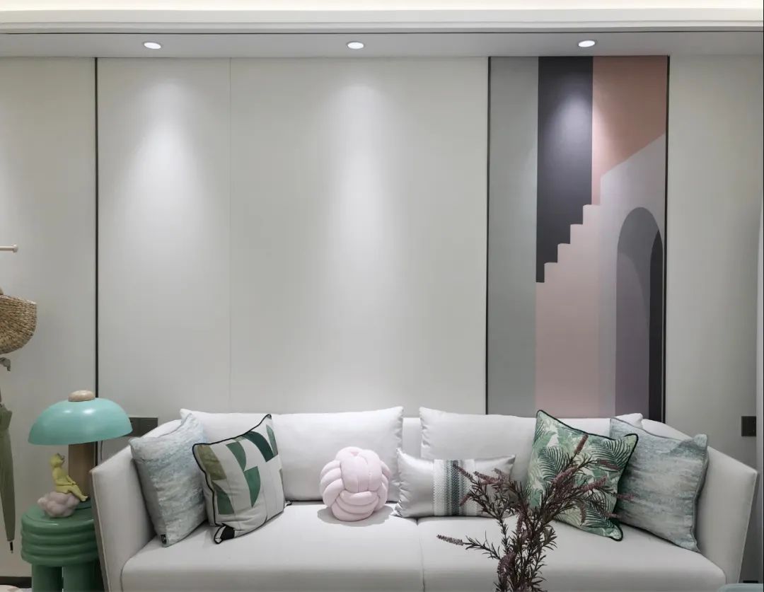 爱马仕轻奢++ 自然小清新，漓东新城样板房设计演绎优雅与清新-44