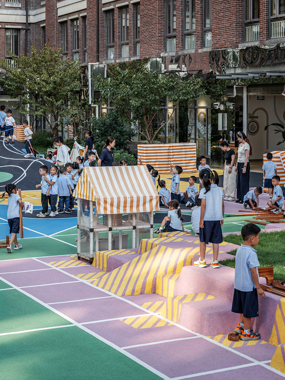 飞行棋幼儿园（上海市徐汇区科技幼儿园文定园景观提升）丨中国上海丨VIA维亚景观-46