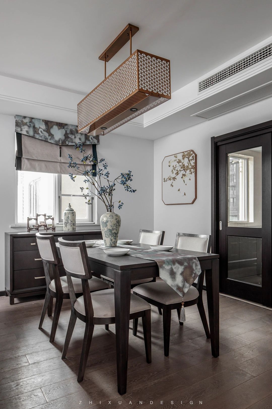 120 平禅意轻中式装修风格丨中国成都丨成都志轩-28