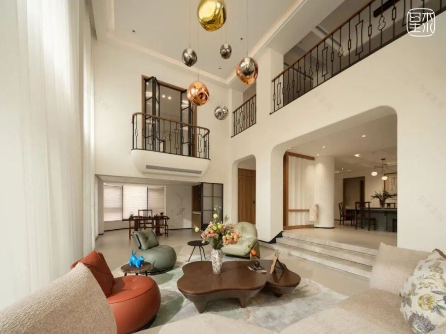 为95后海归女儿爆改500㎡双拼别墅丨中国上海丨星杰-20