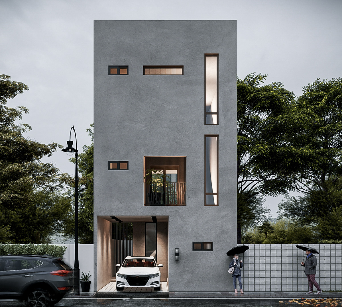 粗野主义别墅设计丨Paolo Nuñez-5