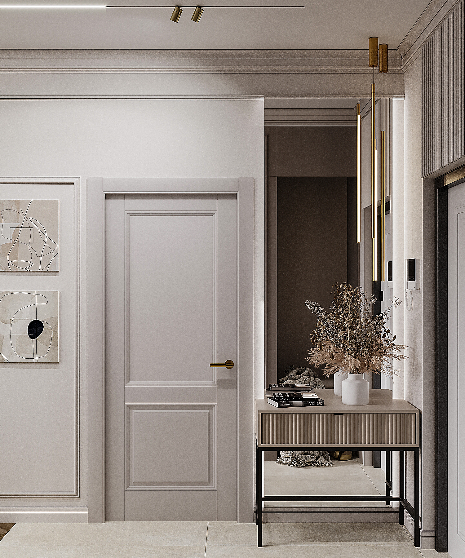 GENTLE LUXURY室内设计丨俄罗斯秋明丨Morion（设计师Valeriia Voronchikhina）-15