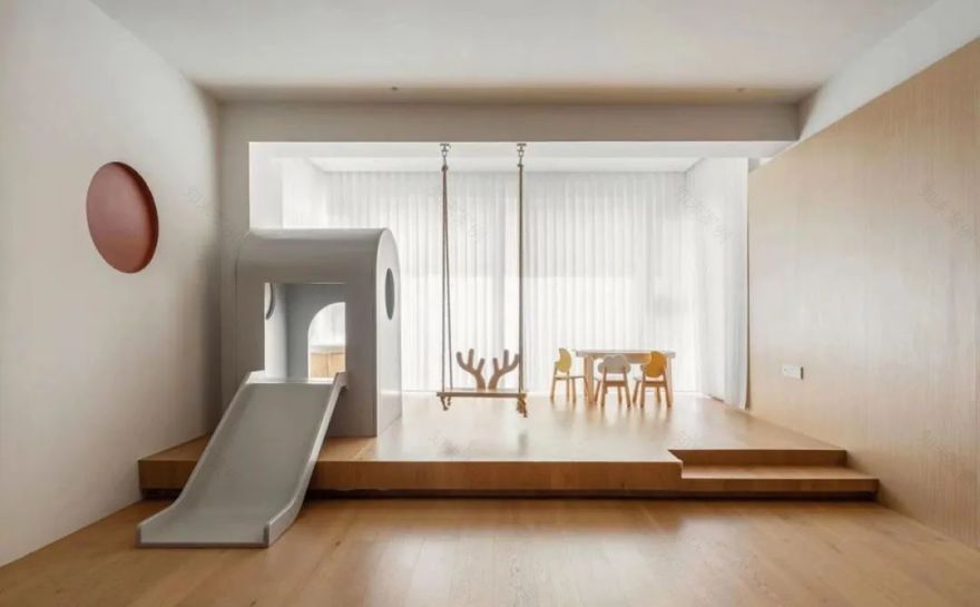 开放式亲子宅丨高灰别墅大宅设计-28