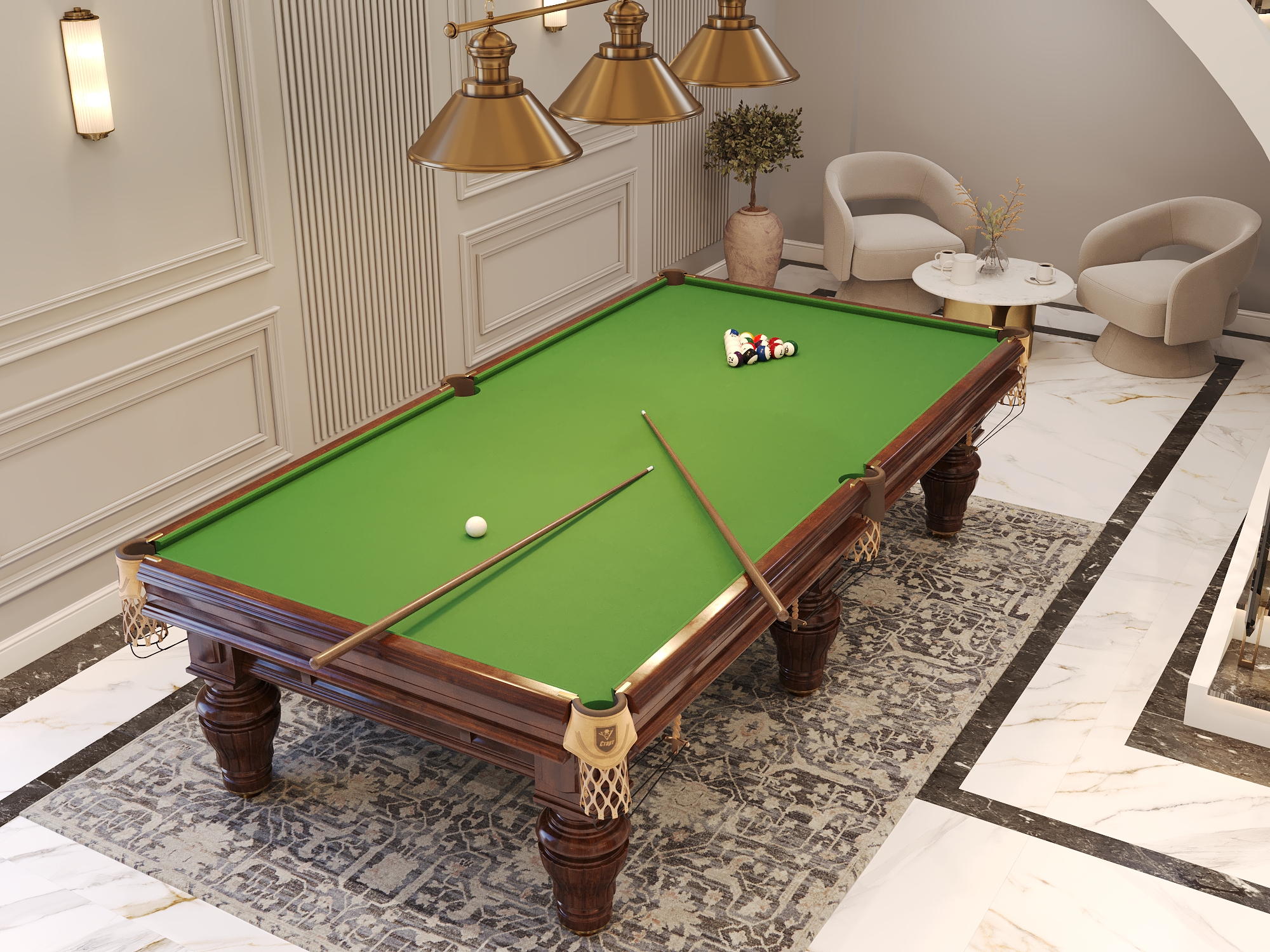别墅台球桌-5