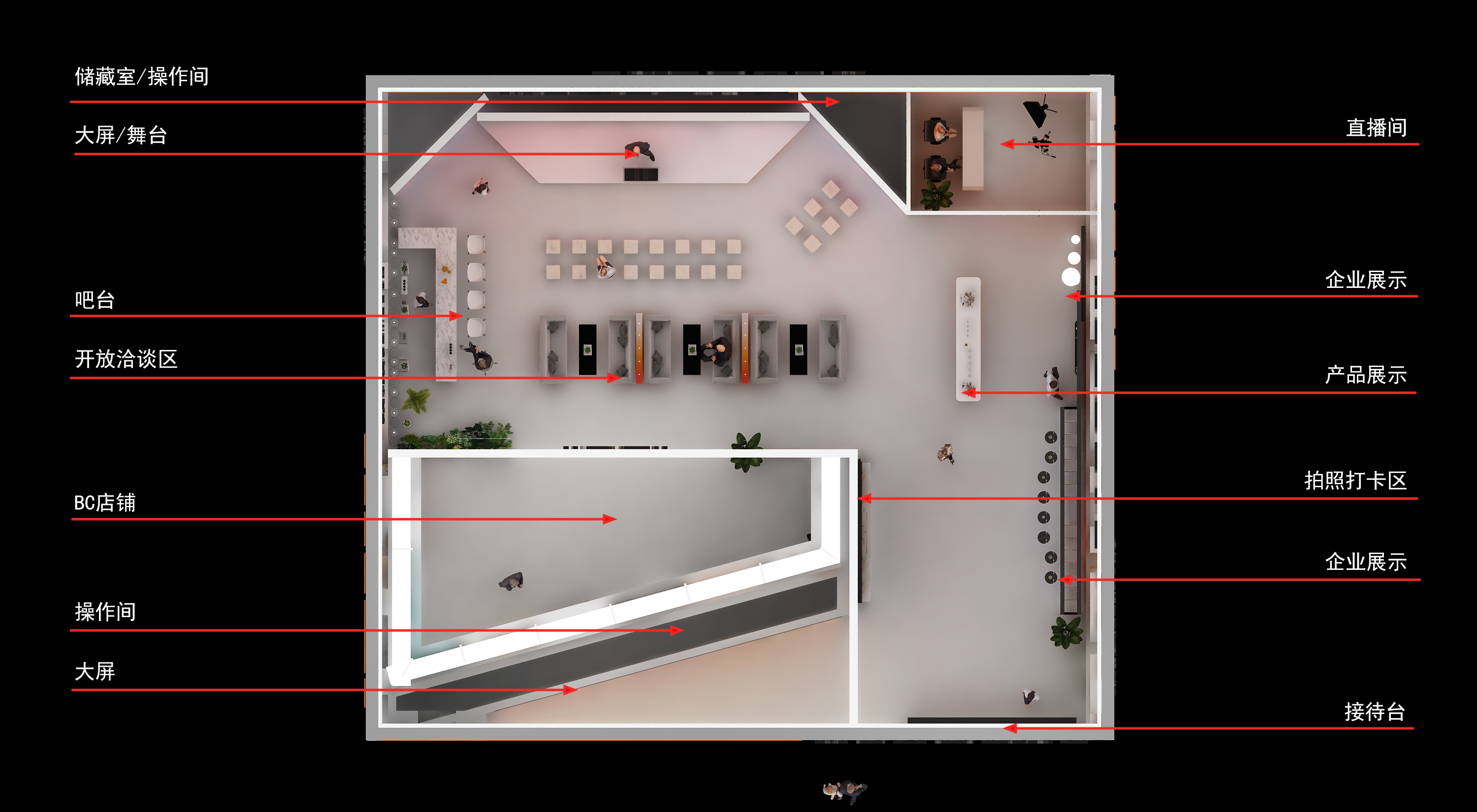2021CIIE进博会 USHOPAL 美妆化妆品类目展台-14