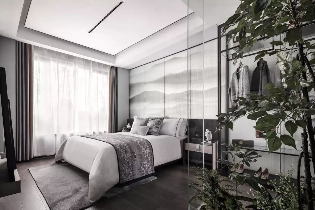 中南樾府别墅样板间,典雅东方风情! 涟漪设计-54