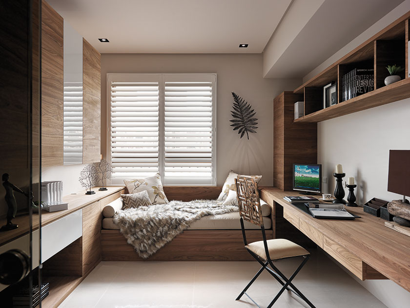 温暖木调打造舒适养生家居-25
