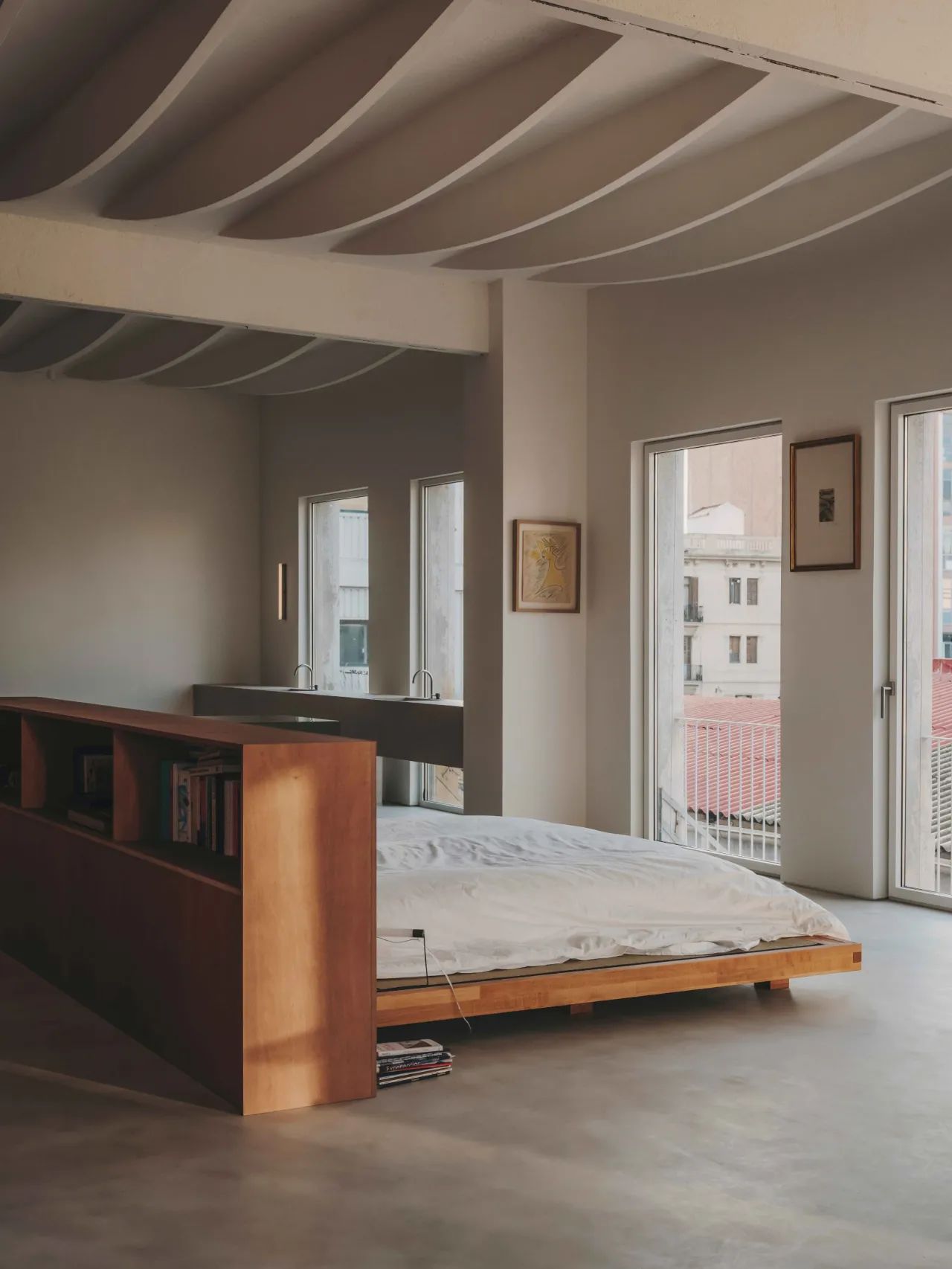 Mesura丨工业公寓改造，艺术画廊与生活空间的完美融合-22