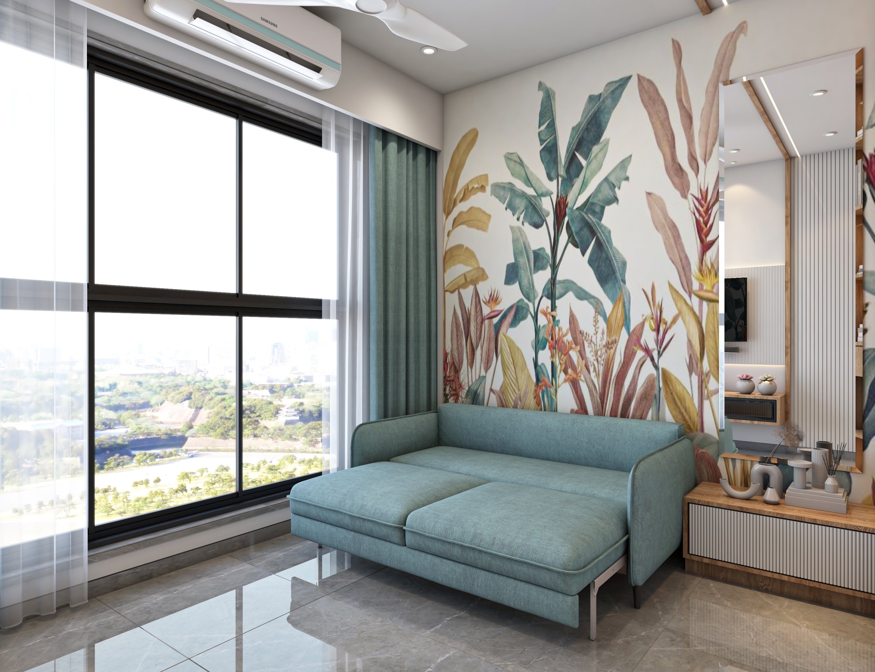 Mr. Prashant | 2Bhk | Interior Design 700 Sqft-7