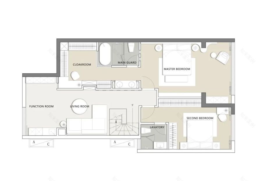 深圳蓝郡左岸复式婚房设计丨中国深圳丨深圳桓普设计-39
