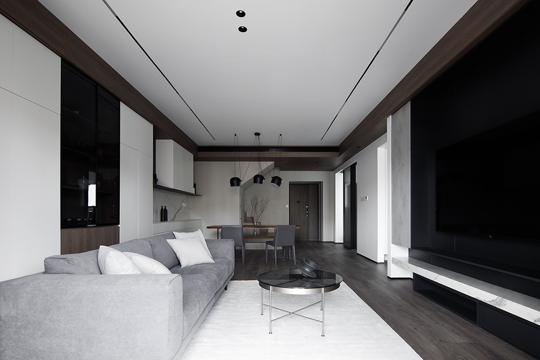 极简黑白,打造轻盈自在的生活空间丨中国淮安丨CX.D 辰夏空间规划-39
