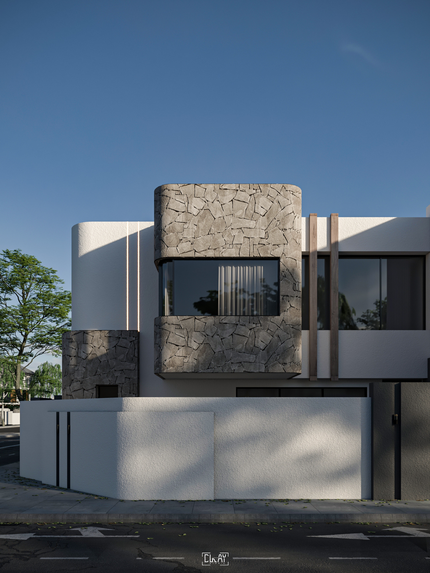 住宅别墅外立面丨@clay studio-8